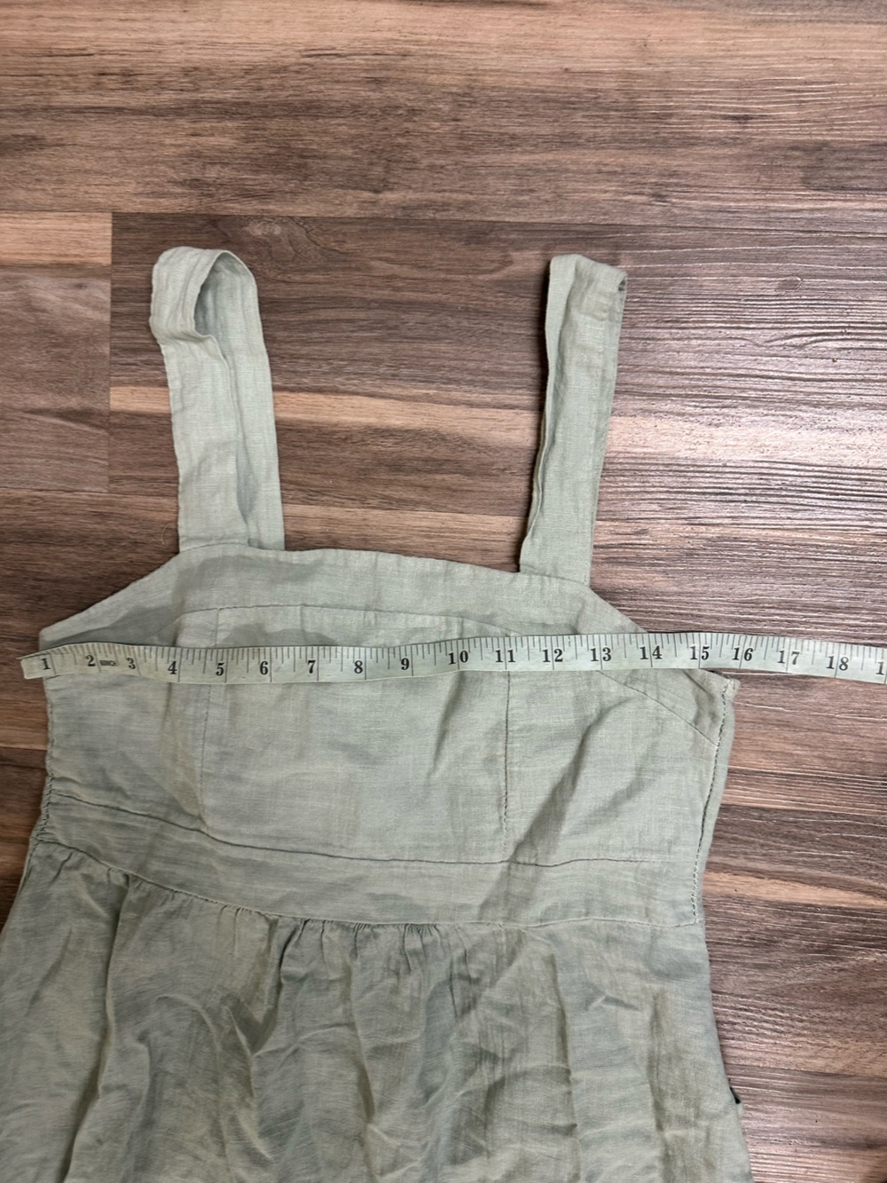 Francesca Bettina Sage Green Dress - Picture 6 of 7